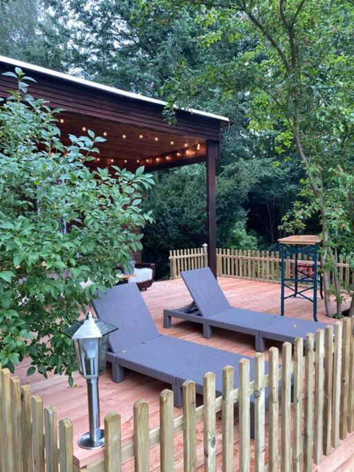 Huette Fuer Naturliebhaber - Kinder/ Ponyreiten Villa Zella-Mehlis Bagian luar foto